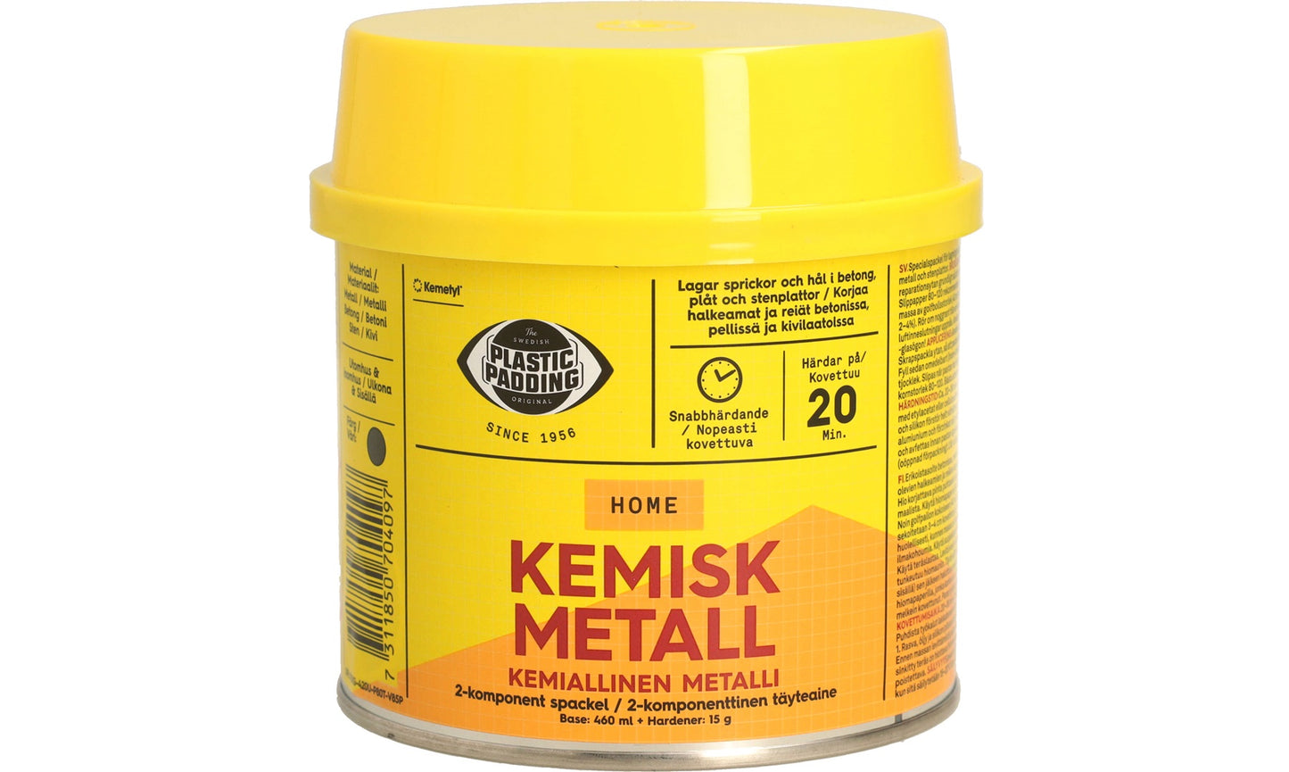 Plastic Padding Kemisk Metall 55g
