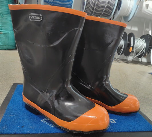 Gummistøvler med foer (lang) str 46&47