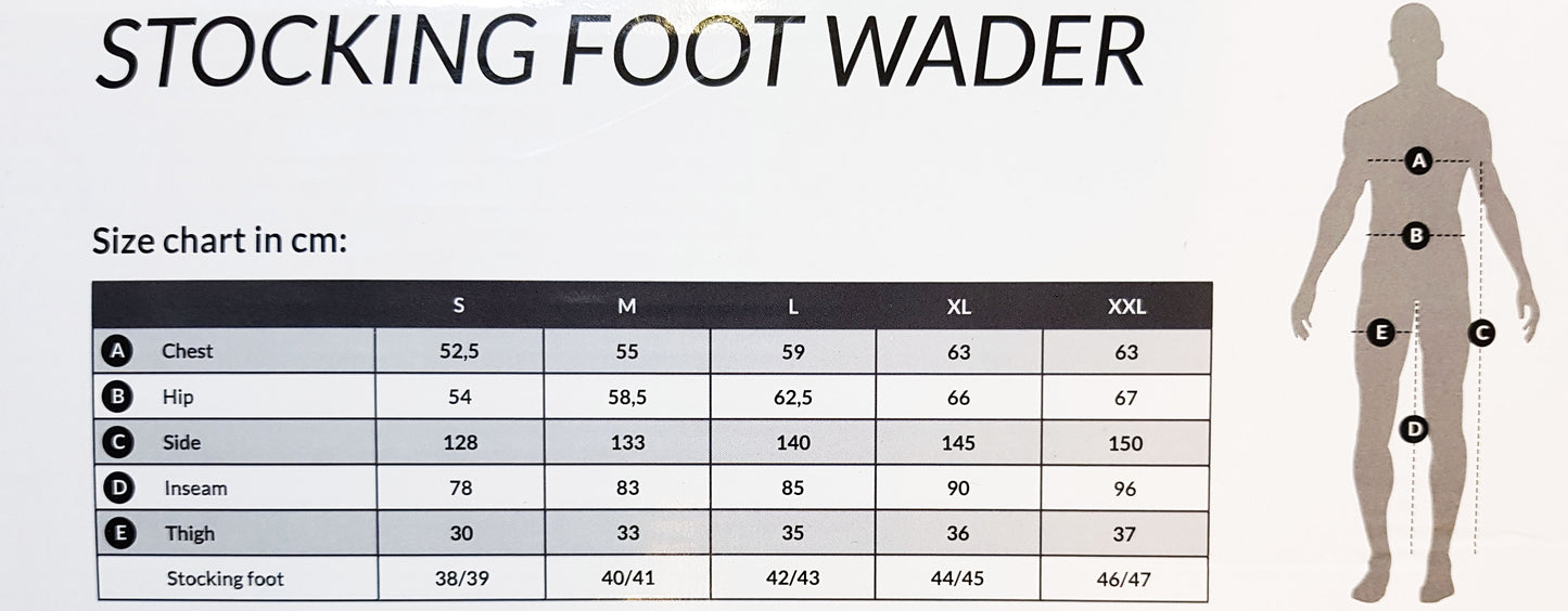 Maxximus Stockingfoot Waders